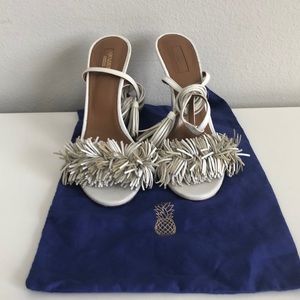 Aquazurra - Wild thing sandals - White